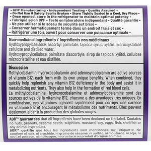 AOR Tri B12 Synergy (60 Lozenges)