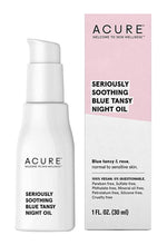 Load image into Gallery viewer, ACURE Soothing Blue Tansy Night Oil (30 ml)